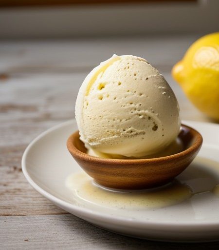 Lemon Ice Cream recipe image