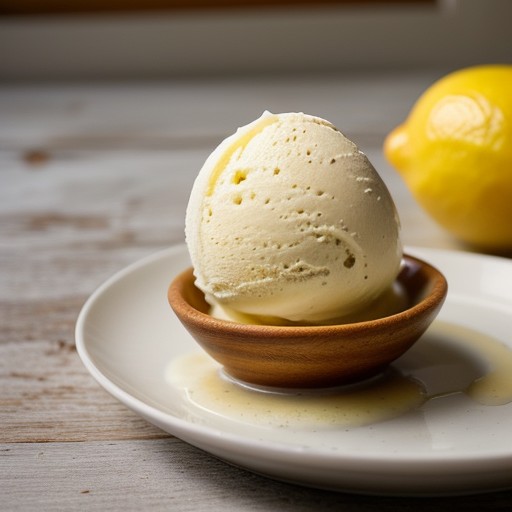 Lemon Ice Cream recipe image