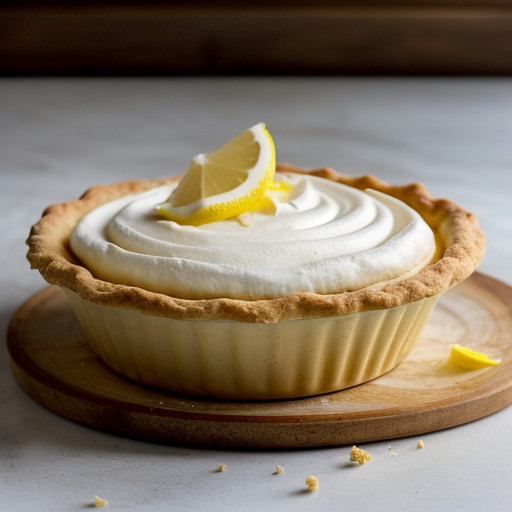 Lemon Icebox Pie (Lowfat Version recipe image