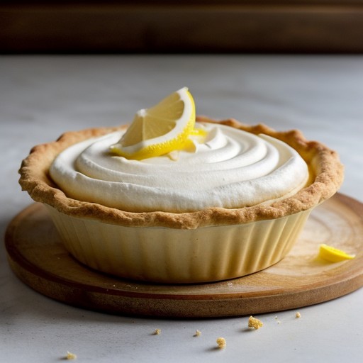 Lemon Icebox Pie (Lowfat Version recipe image