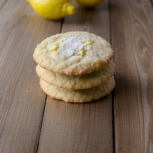 Lemon Kiss Cookies recipe image