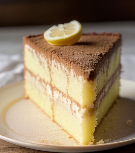Lemon Layer Cake :::Gwhp32 A recipe image