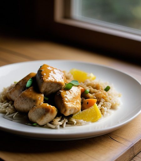 Lemon~ Lime & Orange Chicken recipe image