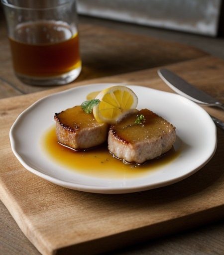 Lemon Marmalade Chops recipe image