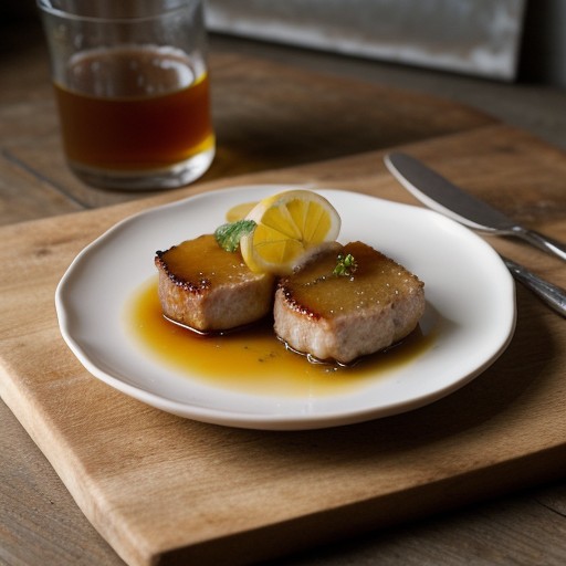 Lemon Marmalade Chops recipe image