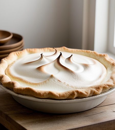 Lemon Meringue Pie From McCall's Cooking Scho recipe image