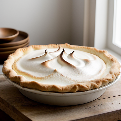 Lemon Meringue Pie From McCall's Cooking Scho recipe image
