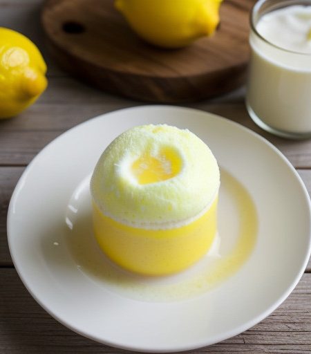 Lemon Milk Sherbet recipe image