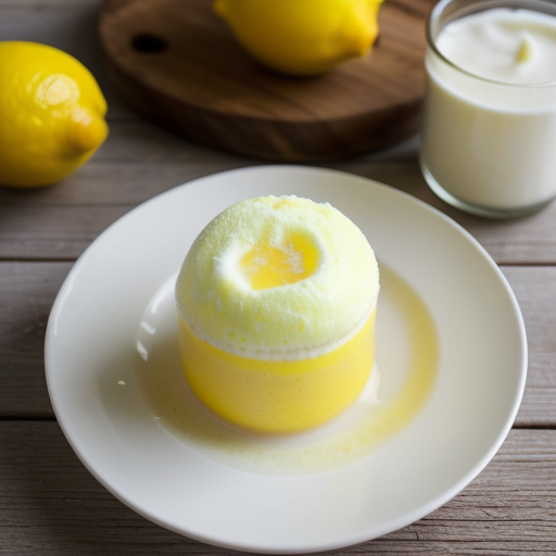 Lemon Milk Sherbet recipe image