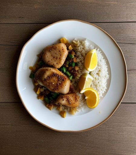 Lemon Orange Chicken recipe image