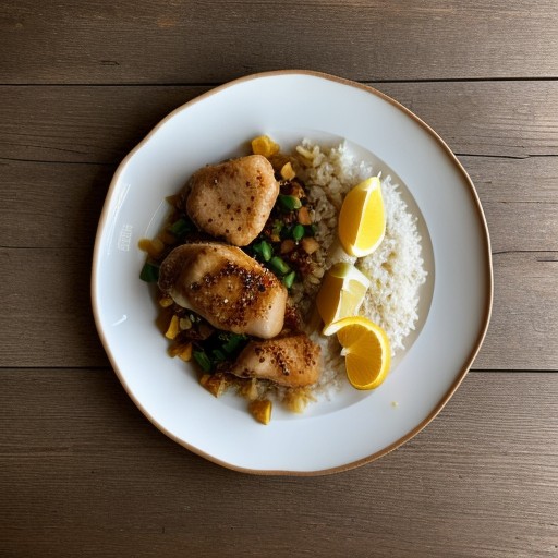 Lemon Orange Chicken recipe image