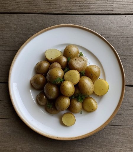 Lemon Parsleyed Potatoes *** Grdg72 A recipe image