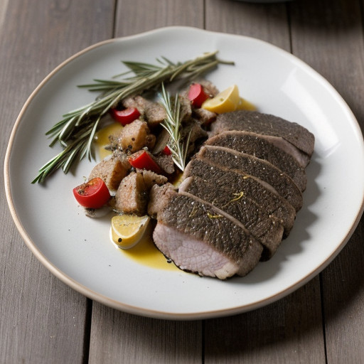 Lemon-Pepper Pork Loin - Country Cooking recipe image