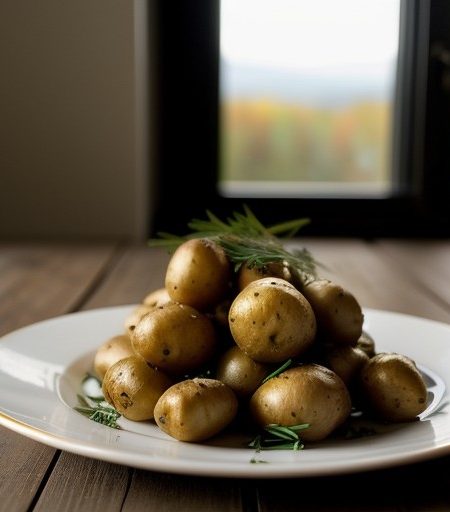 Lemon Pepper Potatoes recipe image