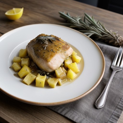 Lemon-Pineapple Baked Chicken recipe image