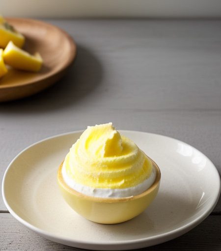 Lemon-Pineapple Sherbet recipe image