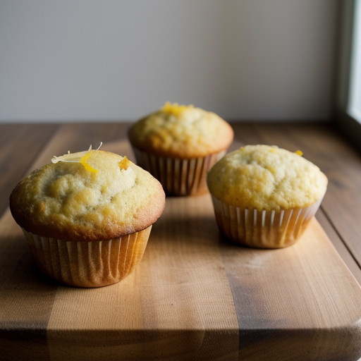 Lemon-Poppy Muffins recipe image