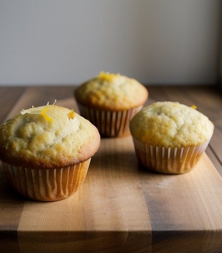 Lemon-Poppy Muffins recipe image