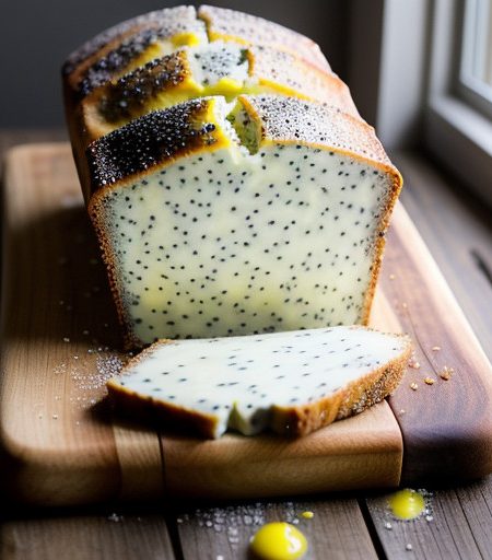 Lemon Poppy Seed Sweet Bread Abm recipe image