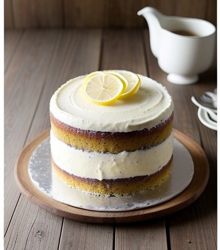 Lemon Poppyseed Cake recipe image