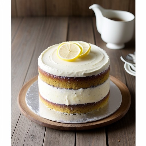 Lemon Poppyseed Cake recipe image
