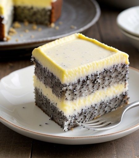 Lemon Poppyseed Cake recipe image