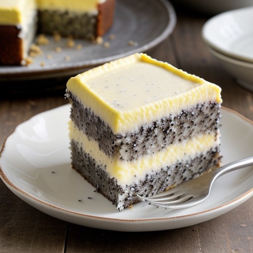 Lemon Poppyseed Cake recipe image
