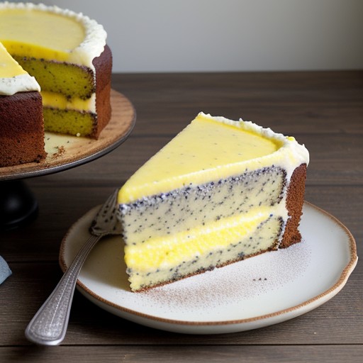 Lemon Poppyseed Cake recipe image