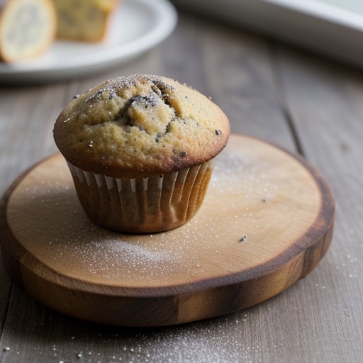 Lemon-Poppyseed Muffins/ Low-Fat recipe image