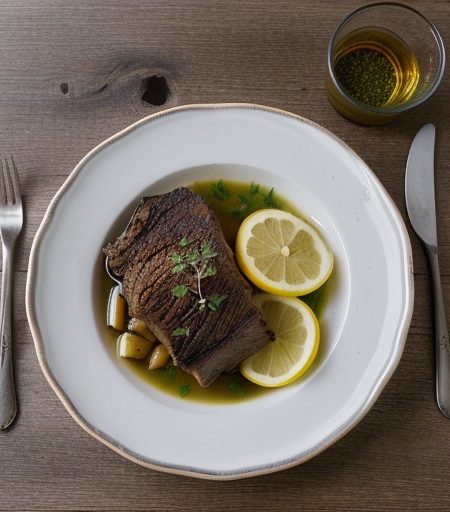 Lemon Pot Roast recipe image