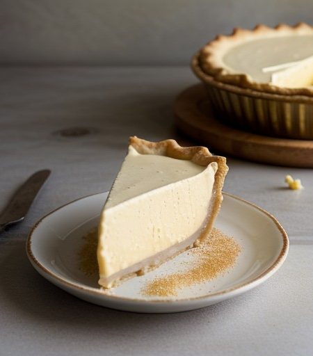 Lemon Pudding Pie recipe image