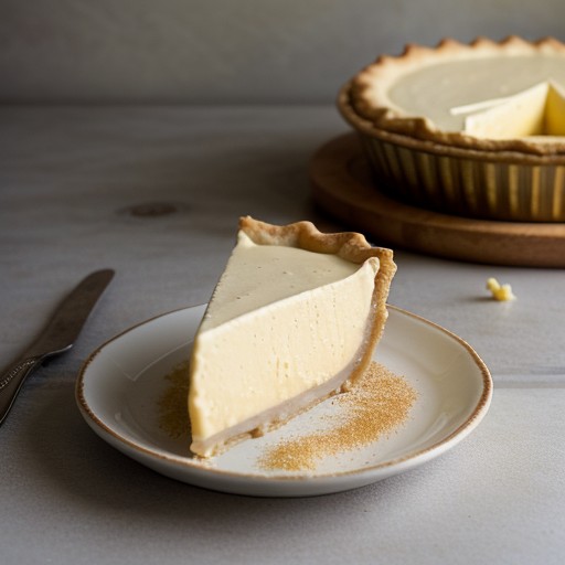 Lemon Pudding Pie recipe image
