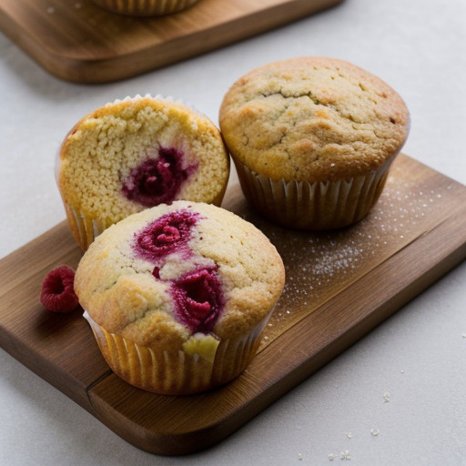 Lemon Raspberry Muffins recipe image