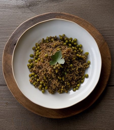 Lemon Rice & Peas recipe image