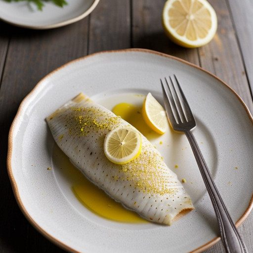 Lemon Rice Stuffed Sole recipe image