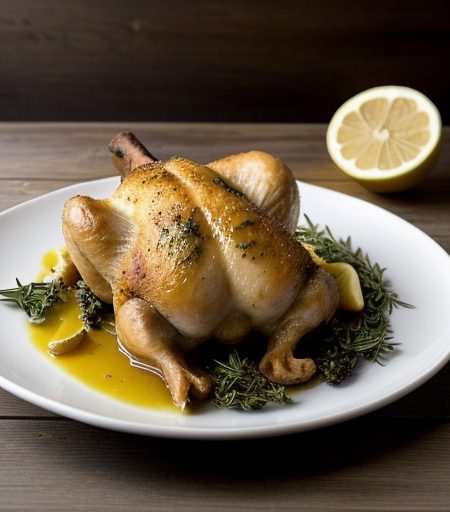 Lemon Roast Chicken recipe image