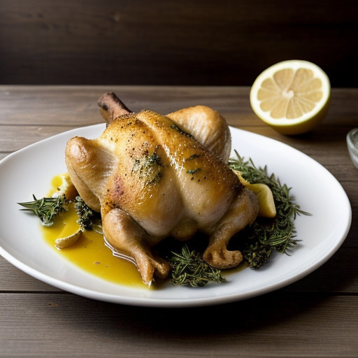 Lemon Roast Chicken recipe image