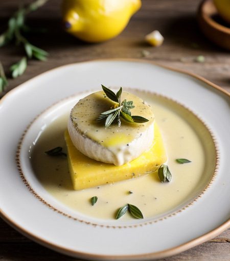 Lemon Roasted Garlic Beurre Blanc recipe image