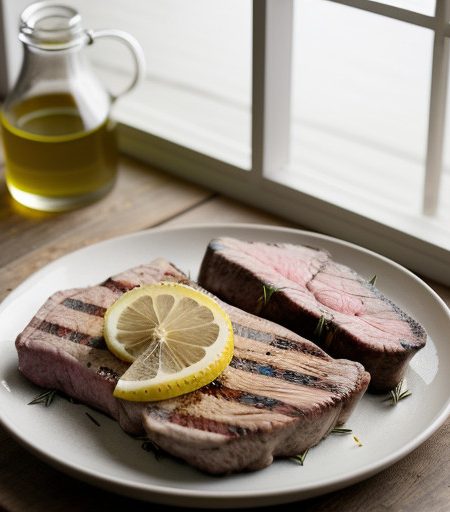 Lemon & Rosemary T-Bone Steaks recipe image