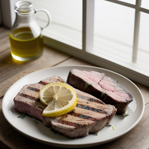 Lemon & Rosemary T-Bone Steaks recipe image