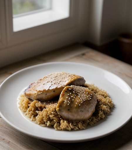 Lemon Sesame Chicken recipe image
