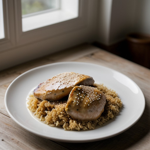 Lemon Sesame Chicken recipe image