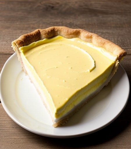 Lemon Sour Cream Pie recipe image