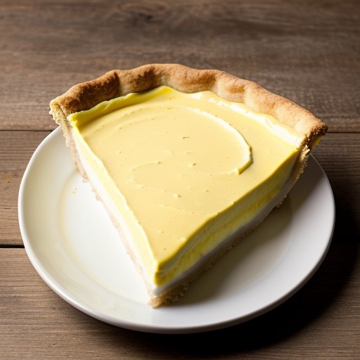 Lemon Sour Cream Pie recipe image