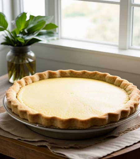 Lemon Sponge Pie recipe image