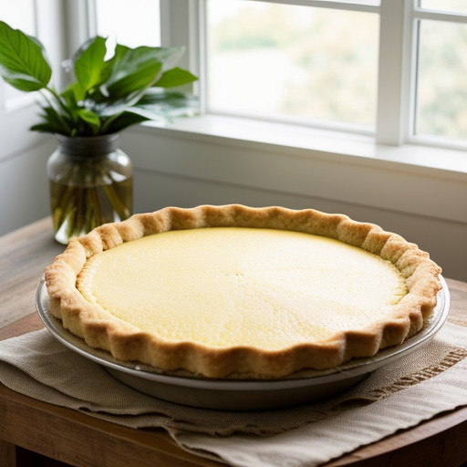 Lemon Sponge Pie recipe image