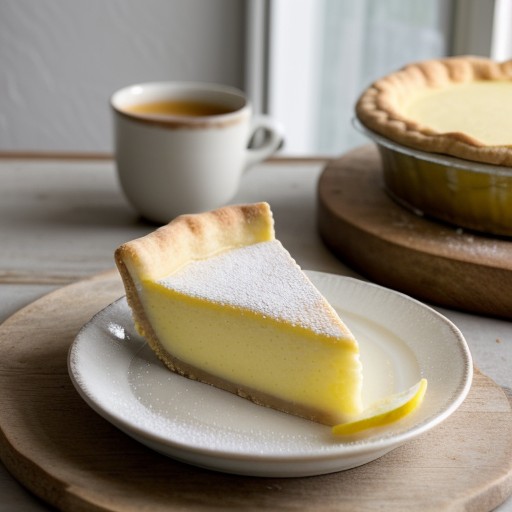 Lemon Sponge Pie recipe image