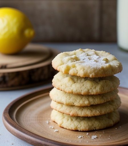 Lemon Spritz Cookies recipe image