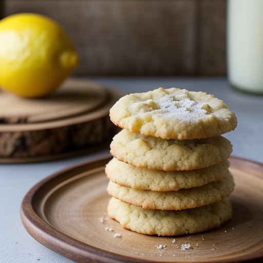 Lemon Spritz Cookies recipe image