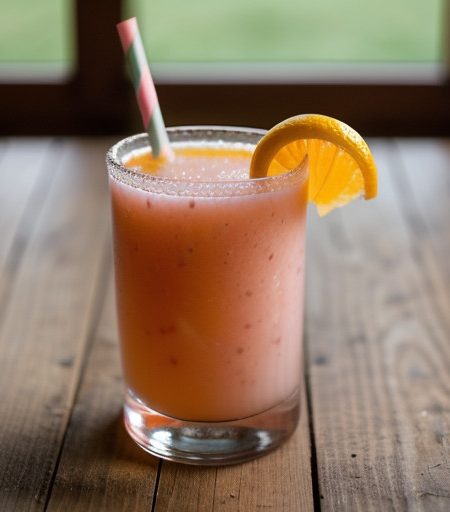 Lemon-Strawberry Punch recipe image